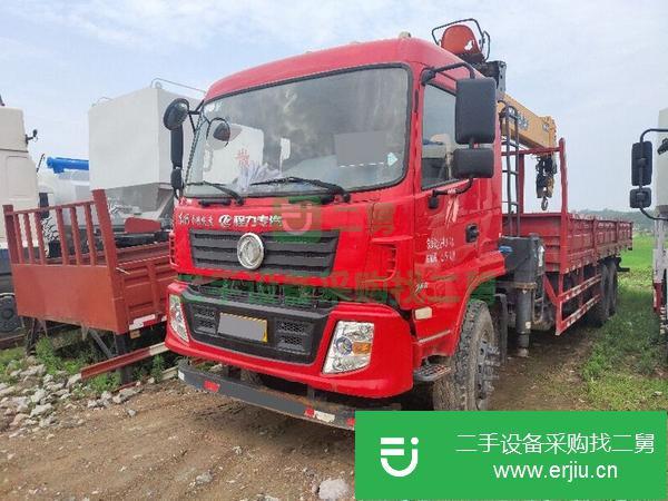 湖北出售二手東風12噸隨車吊