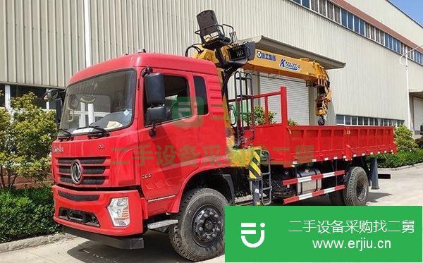 青海出售二手8噸藍牌隨車吊