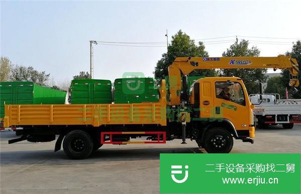 山東出售二手徐工6.3噸隨車吊