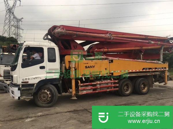 吉林出售二手三一重工46米泵車