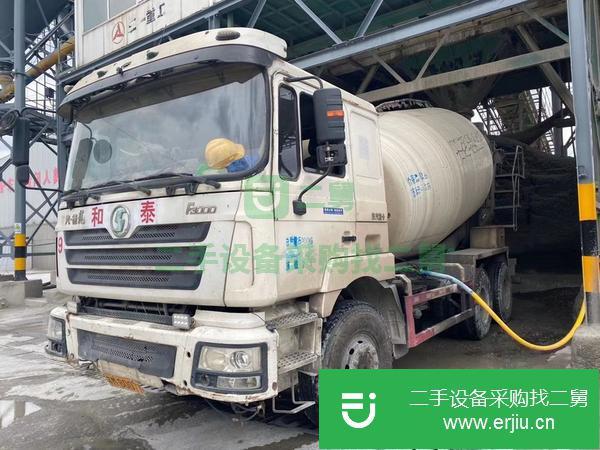 山東出售二手陜汽德龍大15方攪拌車(chē)