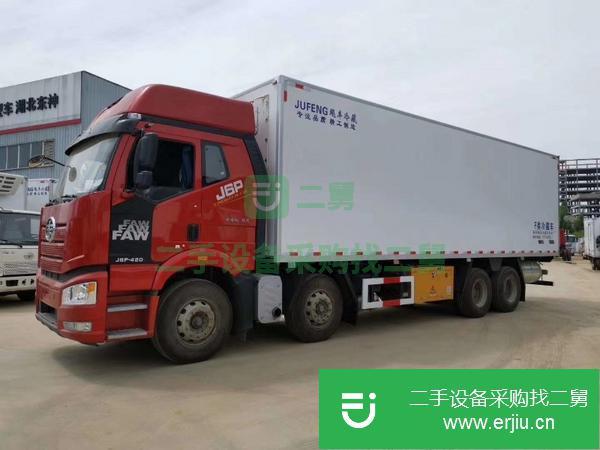 遼寧出售二手9.6米冷藏車