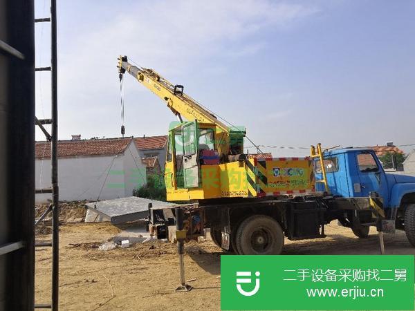山東出售二手徐工8噸隨車吊