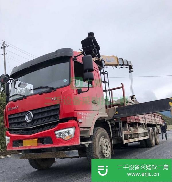 云南出售二手徐工12噸隨車吊