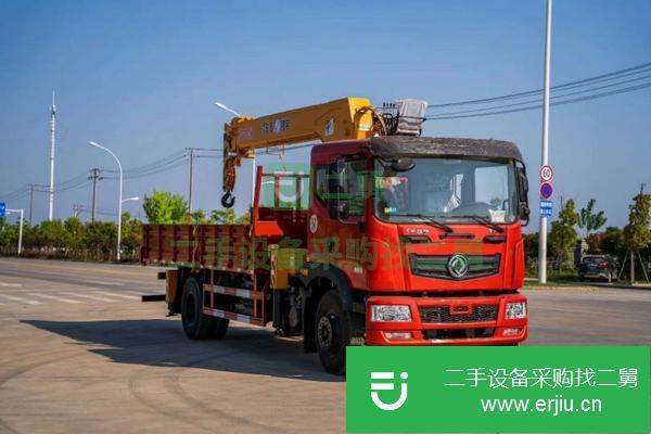 安徽出售二手東風D913后八輪12噸隨車吊