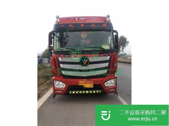 河北出售二手福田歐曼半掛車