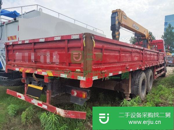 湖北出售二手東風12噸隨車吊