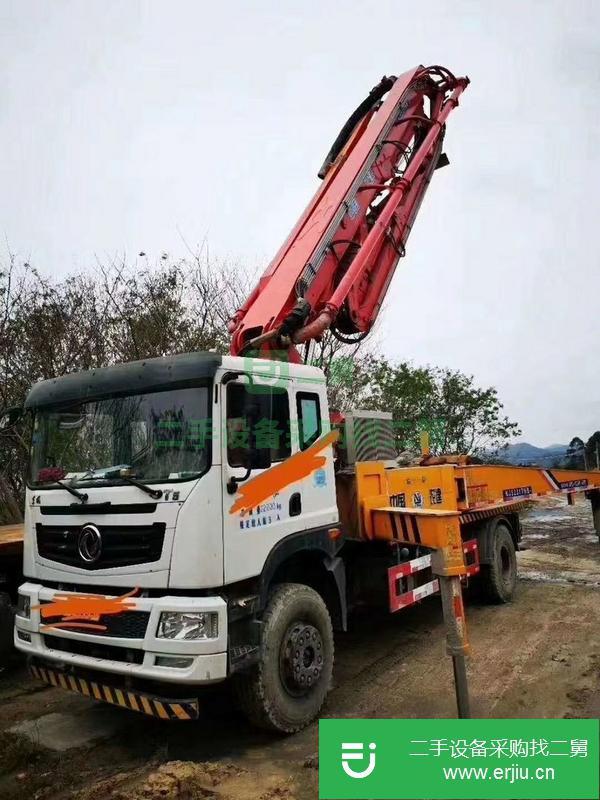 廣東出售二手農(nóng)建國五37米泵車