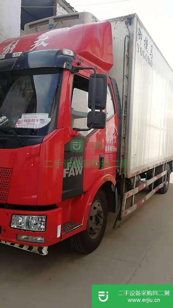 江蘇出售二手解放冷藏車