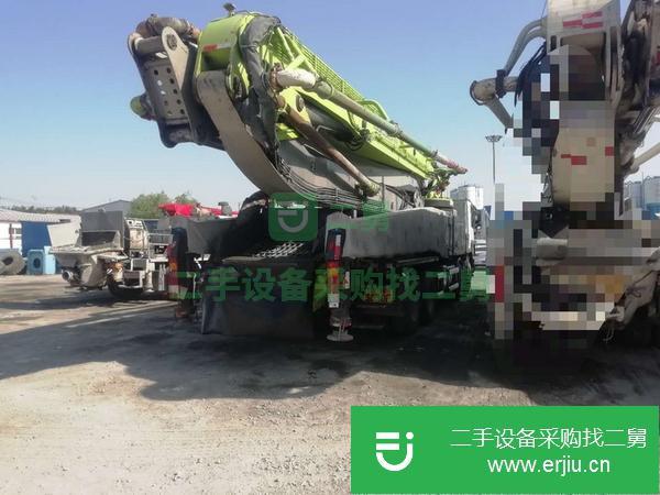河北出售二手國四中聯56米泵車