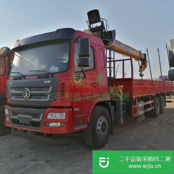 湖北出售二手14噸隨車吊