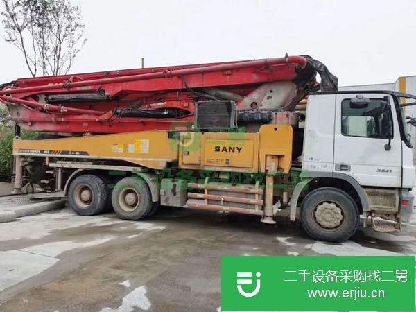 山東出售二手奔馳46米泵車