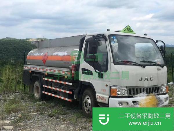 貴州出售二手江淮5噸油罐車