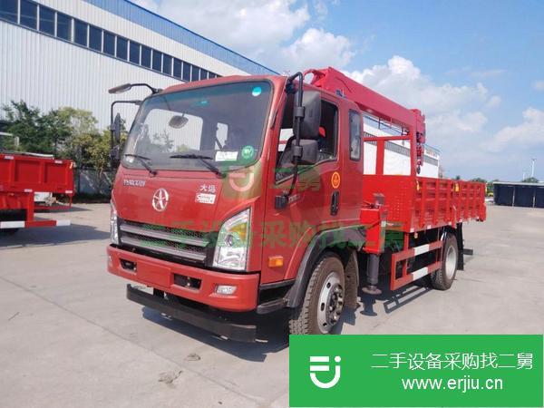 重慶出售二手大運藍牌5噸4節(jié)臂隨車吊