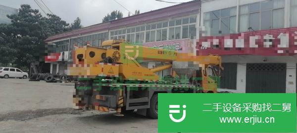 山東出售二手福田16噸國五汽車吊