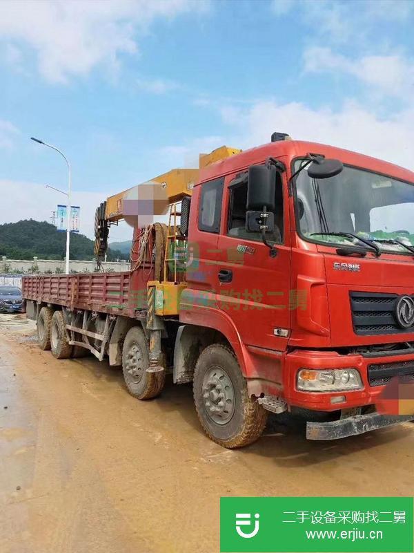 江蘇出售二手后八輪隨車吊12噸