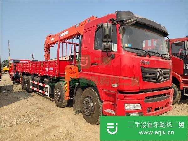 吉林出售二手解放12噸隨車吊