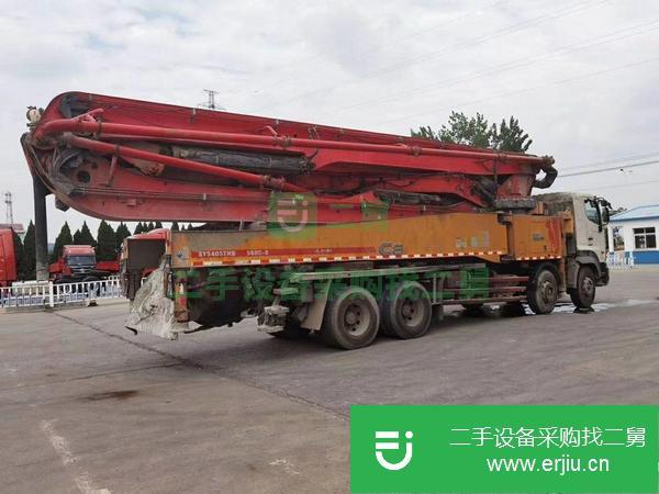 湖南出售二手三一56米泵車