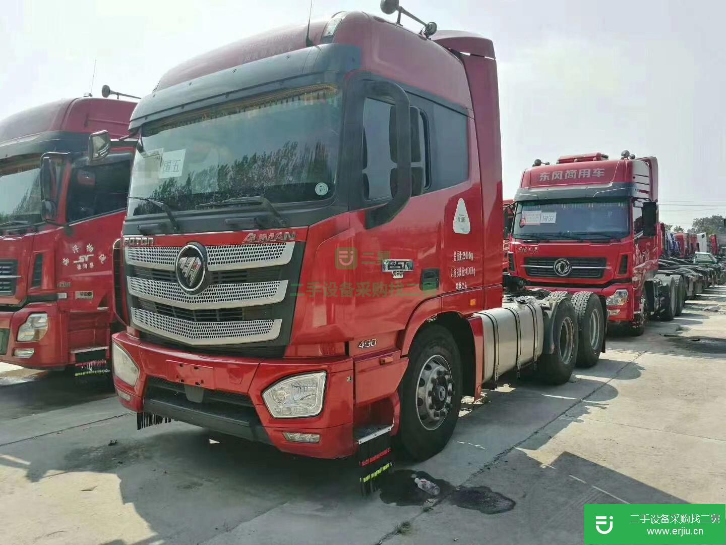山東出售二手福田歐曼牽引車