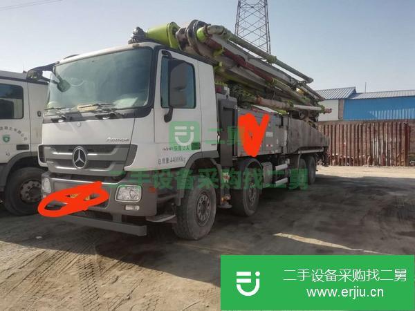 河北出售二手國四中聯56米泵車