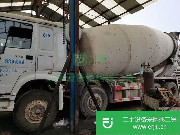 山東出售二手豪沃17方混凝土攪拌車