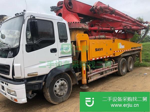 新疆出售二手三一40米泵車