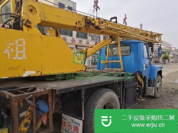 山東出售二手徐工8噸隨車吊