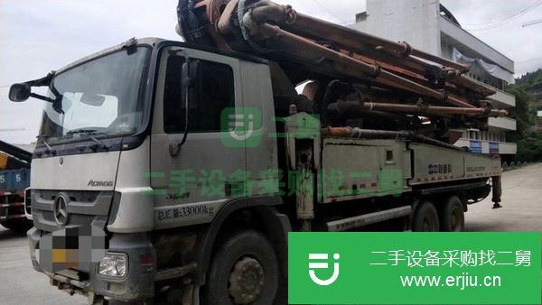 湖南出售二手中聯49米泵車