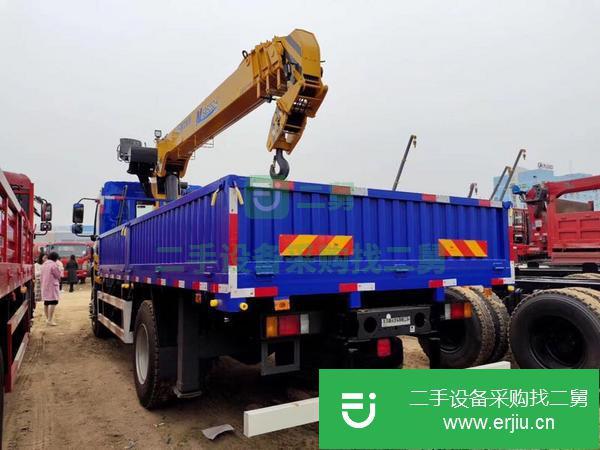 湖北出售二手徐工10噸隨車吊