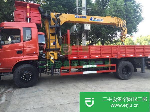 浙江出售二手12噸后八輪吊車