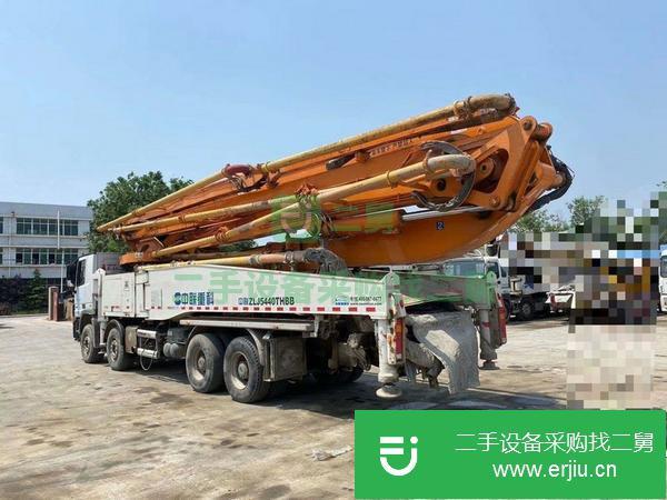 河北出售二手國四中聯56米泵車