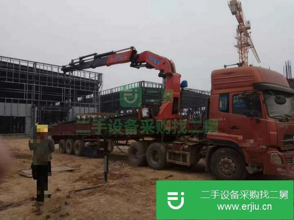 江蘇出售二手30噸折臂隨車吊
