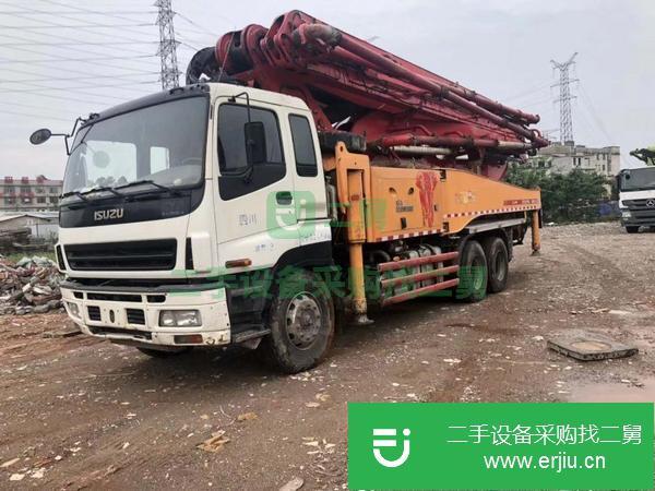 河北出售二手三一49米泵車