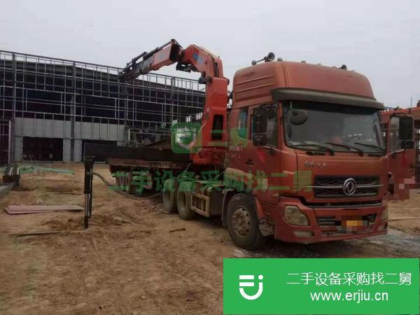 江蘇出售二手30噸折臂隨車吊