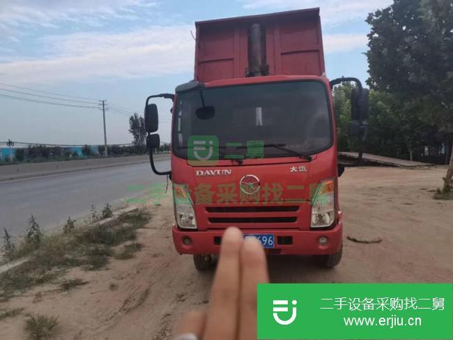 河南出售二手大運(yùn)奧普力前頂后翻自卸車