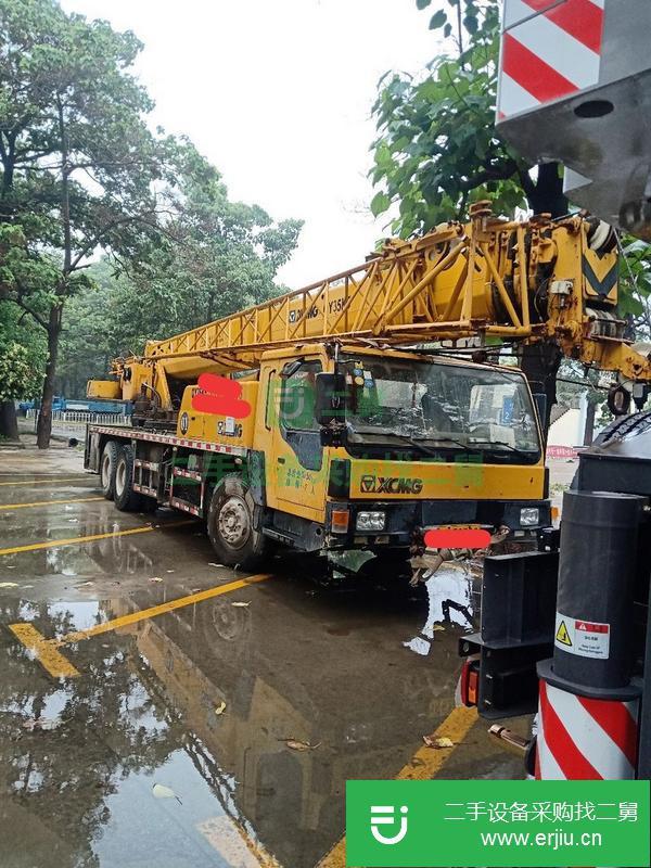 山東出售二手徐工25噸五節臂吊車