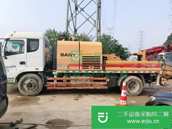 湖南出售二手三一重工10018車載泵國四