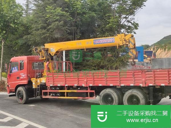山東出售二手解放12噸隨車吊