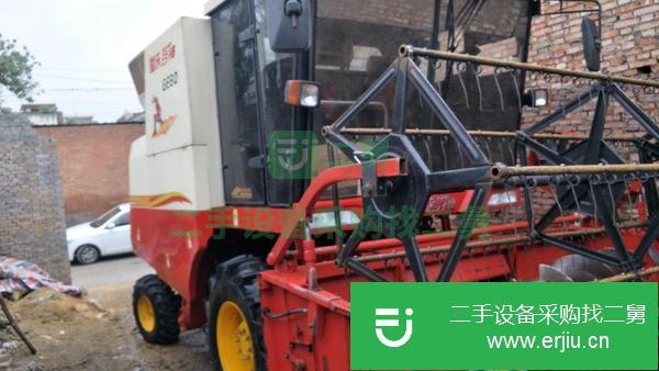 河南出售二手福田雷沃GE80聯(lián)合小麥收割機