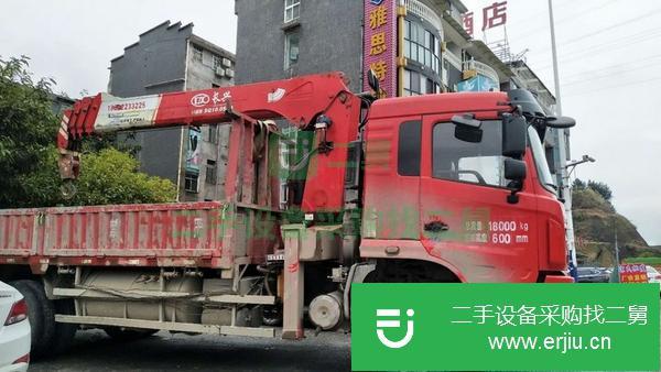 江蘇出售二手后八輪隨車吊12噸