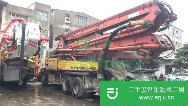 湖北出售二手三一牌41米泵車