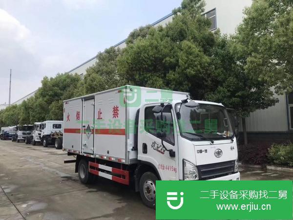 甘肅出售二手危險品廂式運輸車,可分期