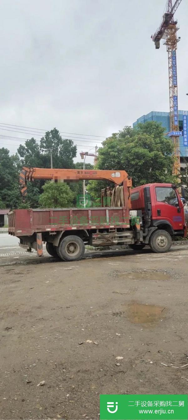 安徽出售二手藍牌五噸吊車