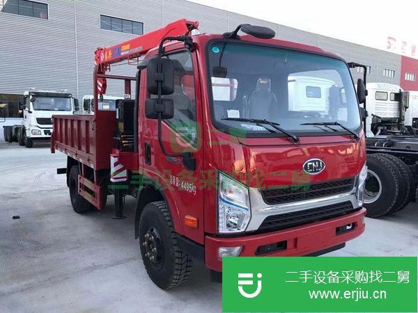 廣東出售二手藍牌6.3噸隨車吊
