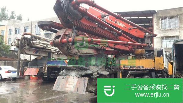 湖北出售二手三一牌41米泵車