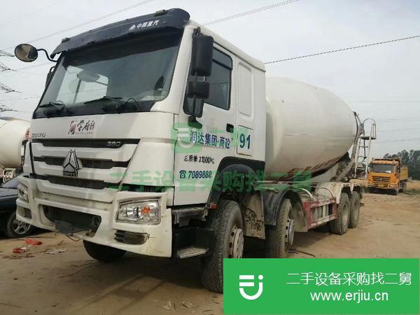 四川出售二手國(guó)四大20方攪拌車