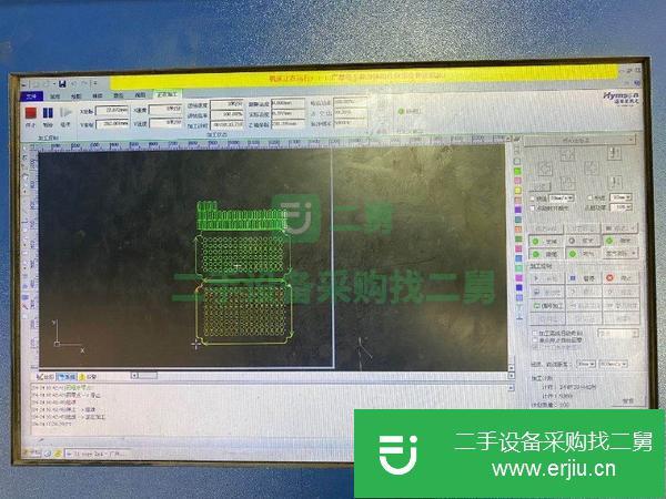 廣東出售二手海目星1500瓦光纖激光切割機