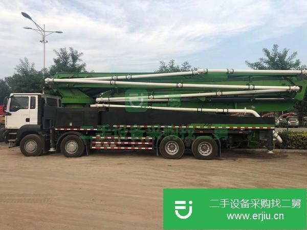 河北出售二手三一56米泵車