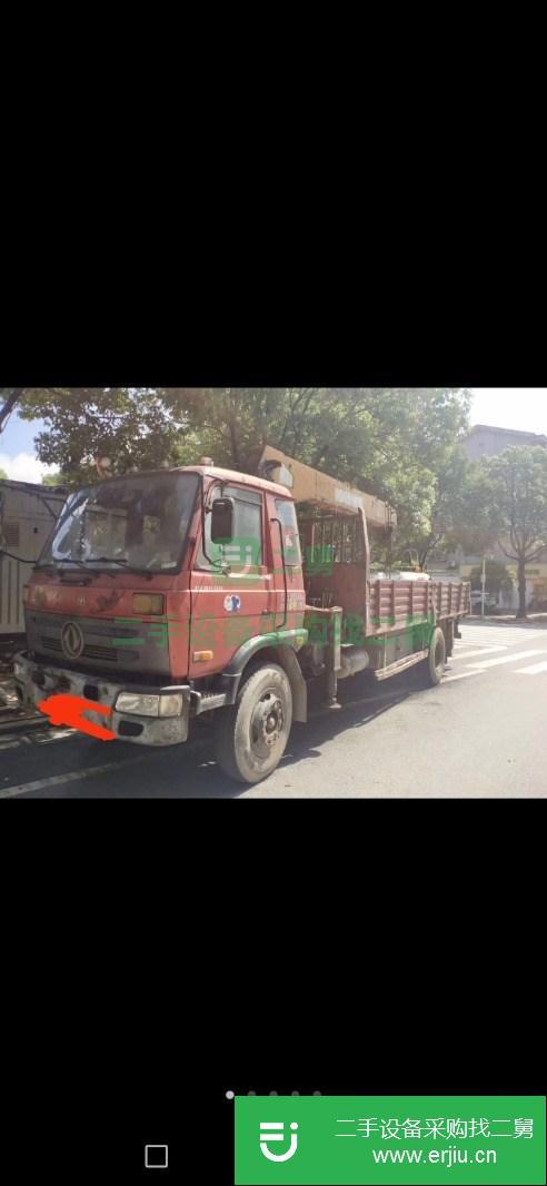 廣西出售二手力沅8噸隨車吊