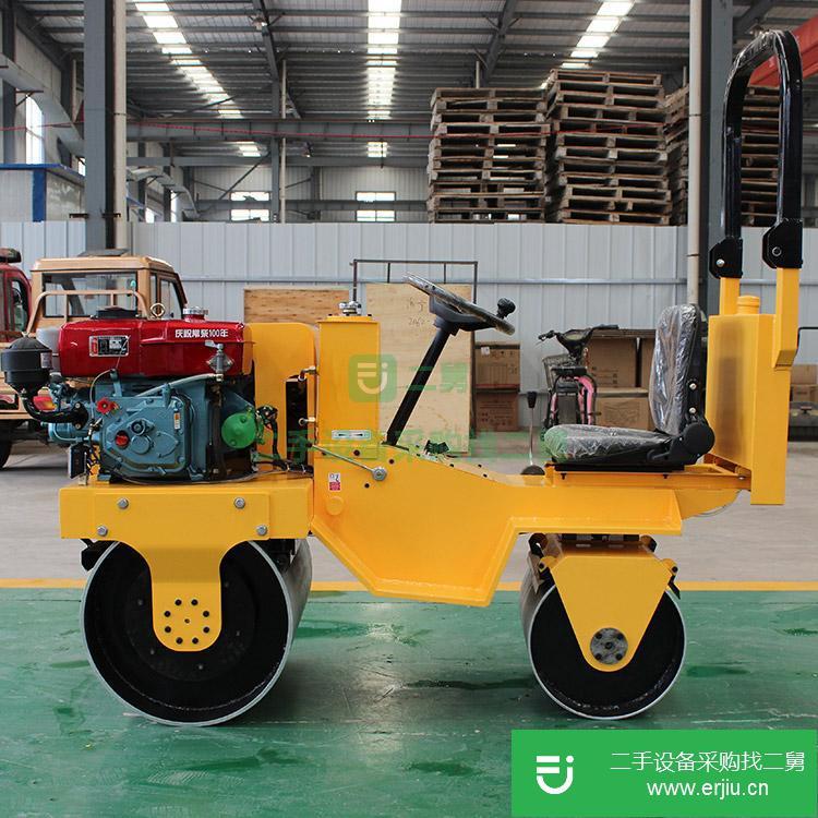 山東出售二手雙鋼輪振動壓路機